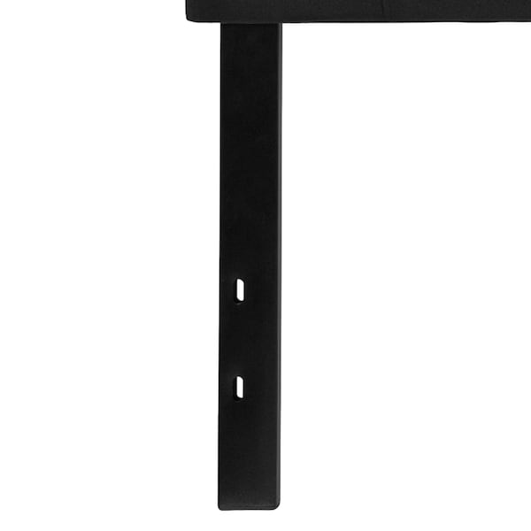 Flash Furniture King, Bedford Headboard, Black Fabric - HG-HB1704-K-BK-GG