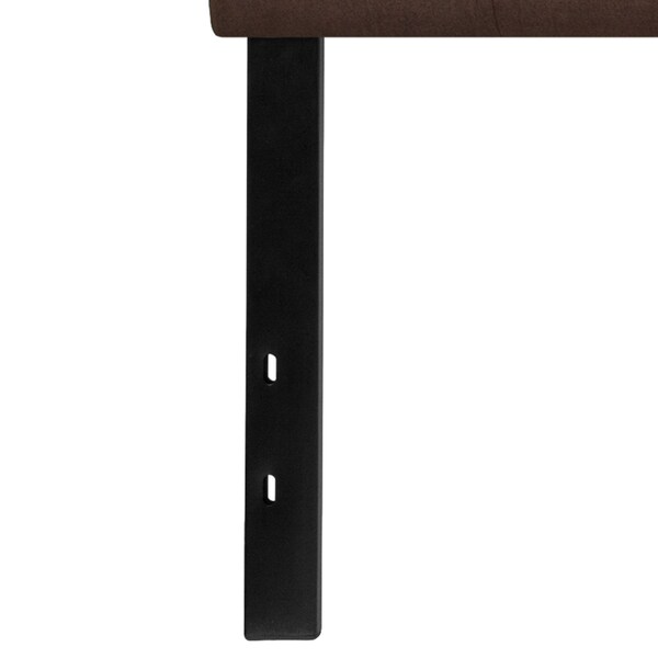 Flash Furniture King, Cambridge Headboard, Brown Fabric - HG-HB1708-K-DBR-GG