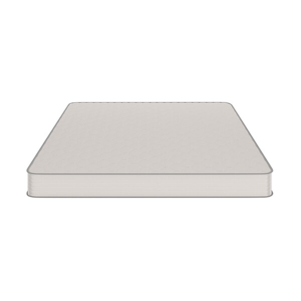 Flash Furniture Dream 6 Inch Hybrid Mattress, Full Size High Density Foam and Innerspring Mattress in a Box - DR-E236-B-F-GG