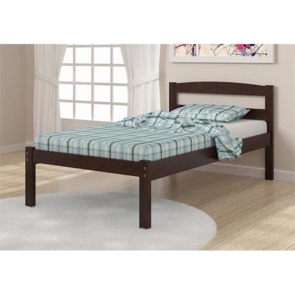 Pivot Direct Pivot Direct PD-575TCP Twin Size Econo Bed in Dark Cappuccino - PD_575TCP