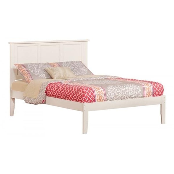 Atlantic Furniture Atlantic Furniture AR8631032 Madison Bed; White - Full - AR8631032