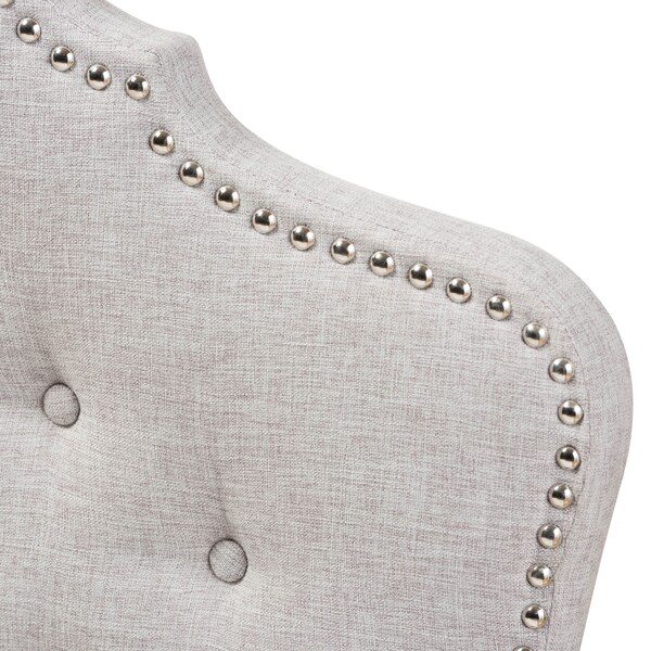 Baxton Studio Hilda Modern Greyish Beige King Size Headboard - 142-7759