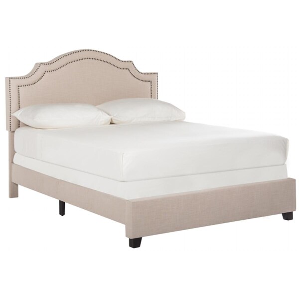 Safavieh Theron Full Size Upholstered Panel Bed - 54.3 x 58.5 x 83.8 in. - FOX6211A-F
