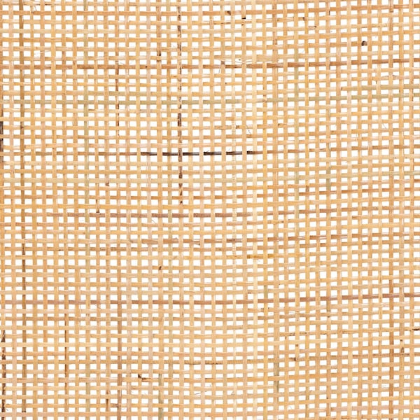 Baxton Studio Reegan Modern Bohemian Natural Brown Rattan Queen Size Standalone Headboard - 232-13158-ZORO