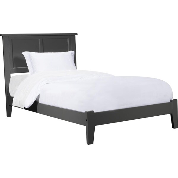 Atlantic Furniture Madison Twin Traditional Bed - Grey - AR8621039