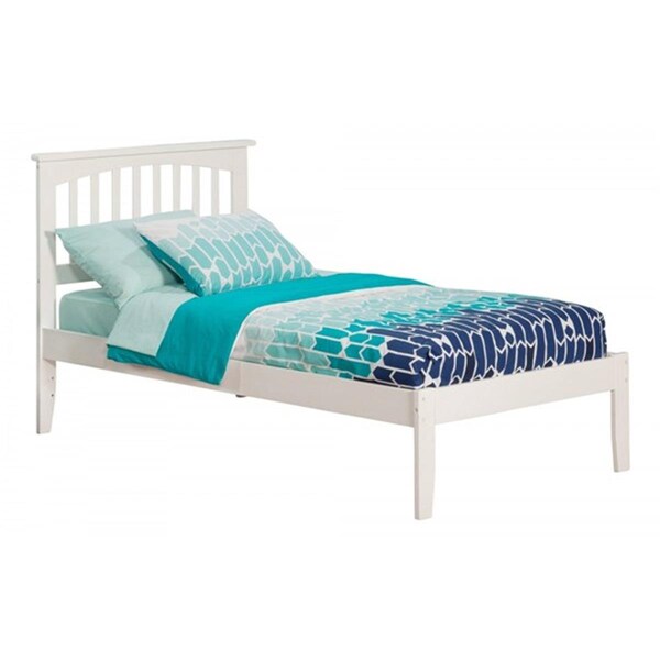 Atlantic Furniture Mission Bed, White - Twin - AR8721032