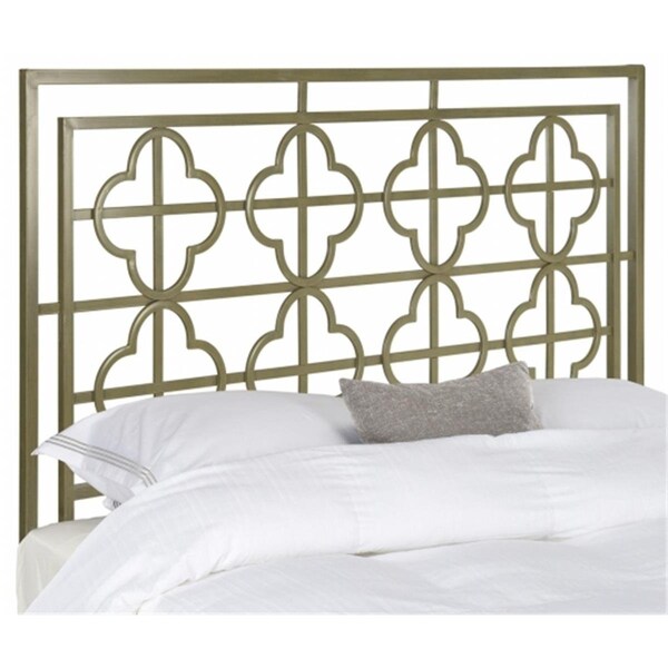 Safavieh Lucina Metal Full Size Headboard- French Silver - 59.8 x 1.3 x 53.6 in. - FOX6215A-F