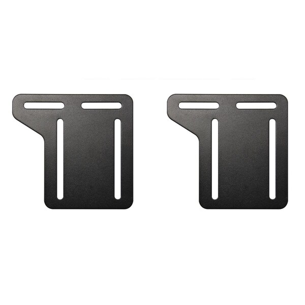 Deluxdesigns Metal Modi Plates Set of 2 - Black - DE3544453