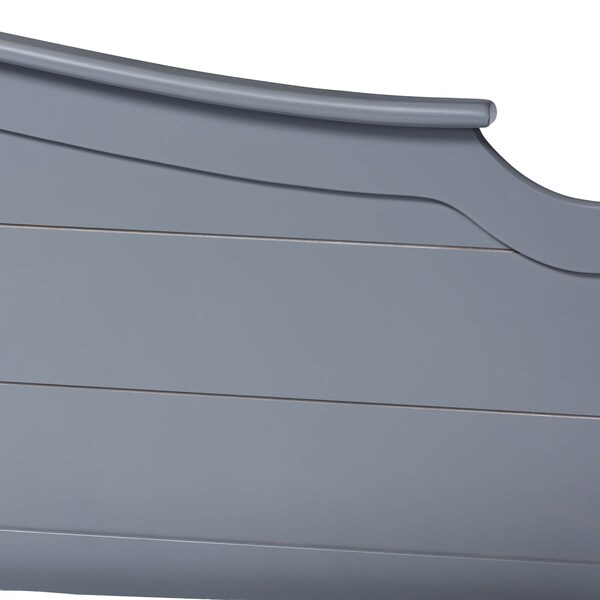 Baxton Studio Mara Grey Finished Wood Twin Size Daybed with Roll-Out Trundle Bed - 158-9627