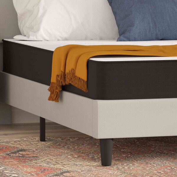 Flash Furniture 8" Hybrid Mattress, King Mattress in a Box - CL-E238-B-K-GG