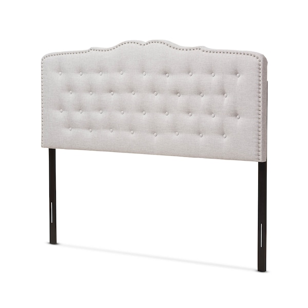 Baxton Studio Lucy Modern Greyish Beige King Size Headboard - 135-7278