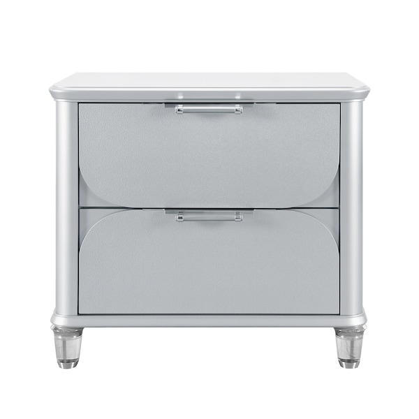 Global Furniture Usa Contemporary Lando Silver Queen Bed Group - 6692