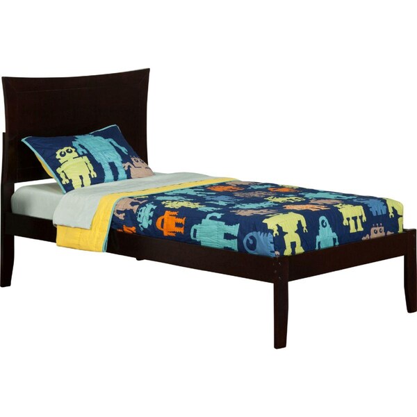 Atlantic Furniture Metro Open Foot Bed, Espresso - Twin Extra Large - AR9011001