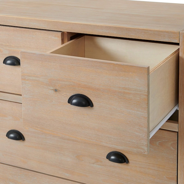 Alaterre Furniture Arden 4-Piece Wood Bedroom Set with King Bed, 2-Drawer Nightstand, Chest, Dresser - ANAN01344029