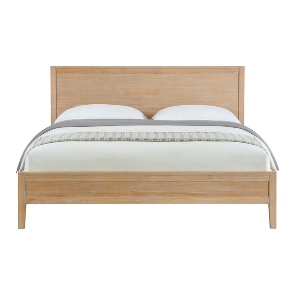 Alaterre Furniture Arden 4-Piece Wood Bedroom Set with King Bed, 2-Drawer Nightstand, Chest, Dresser - ANAN01344029