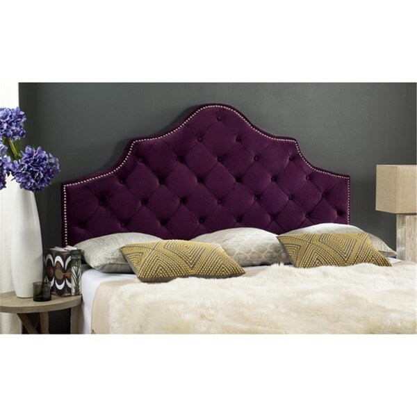 Safavieh Arebelle Velvet King Size Headboard - 54 x 3.5 x 78.3 in. - MCR4037F-K
