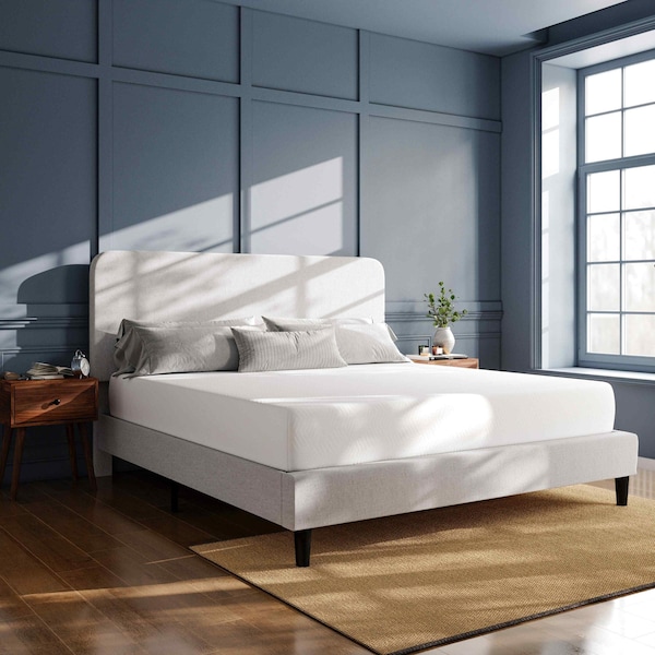 Flash Furniture Cloud Green Tea Cooling Gel 3-Layer Memory Foam 10in. King Mattress in a Box, Washable Cover - CL-MFB3L-10-K-GG
