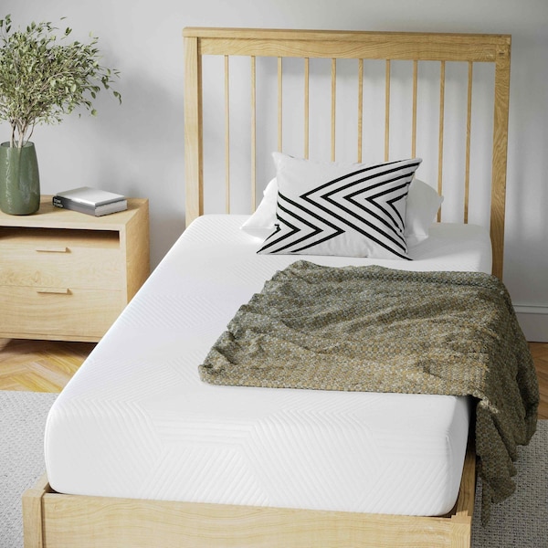 Flash Furniture 8" Twin Cooling Green Tea Memory Foam Mattress - CL-MF101-8-T-GG