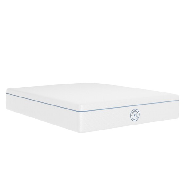 Martha Stewart SleepComplete 12 Inch Queen Medium Dual-Action Cooling Gel and Green Tea Memory Foam Mattress - CL-MODD-12Q-MS