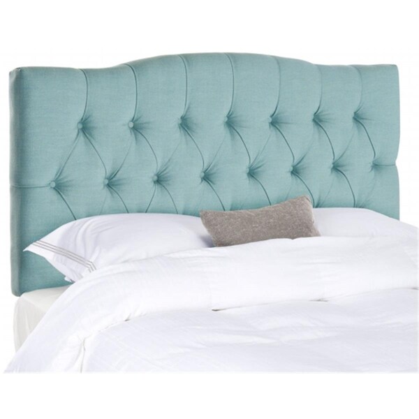Safavieh Axel Tufted Headboard- Sky Blue - 54.1 x 5.3 x 55.9 in. - MCR4681D