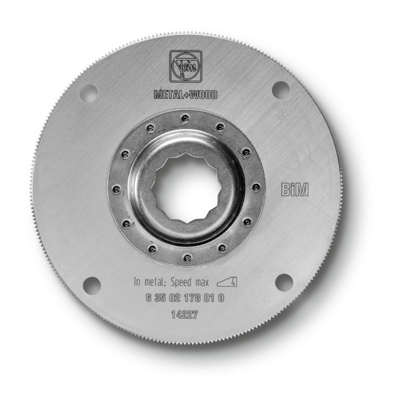 Fein Saw Blade Fsc Round Cranked Hss D100 Ve1 - 63502178010