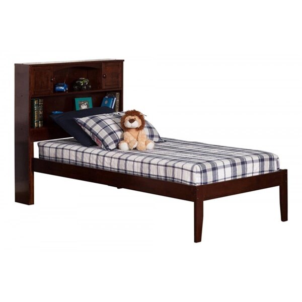 Atlantic Furniture Newport Bed, Antique Walnut - Twin Extra Large - AR8511034