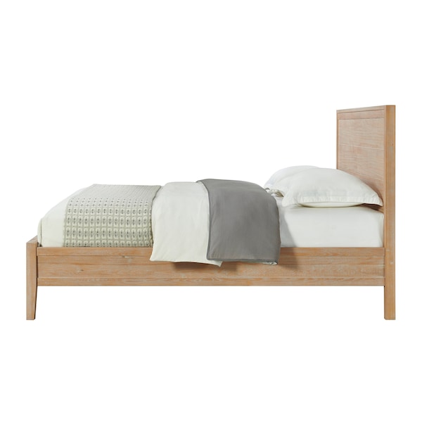 Alaterre Furniture Arden 4-Piece Bedroom Set with King Bed, 2-Drawer Nightstand with open shelf, Chest, Dresser - ANAN02344029