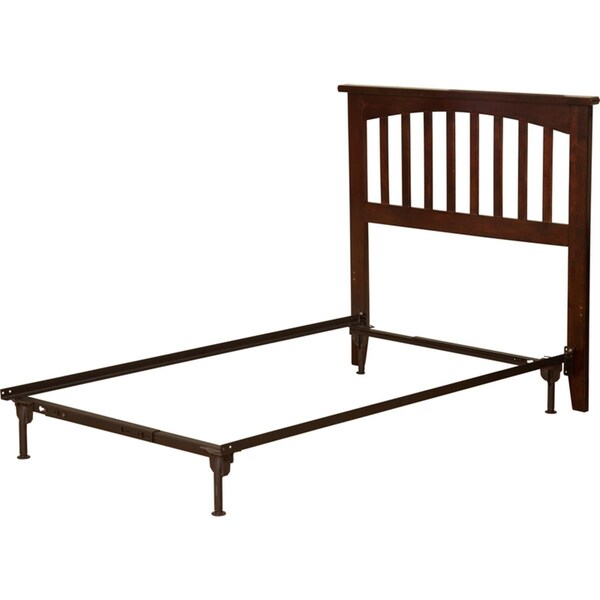 Atlantic Furniture Mission Twin Size Headboard, Walnut - AR287824