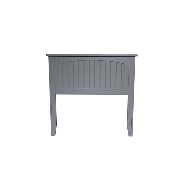 Atlantic Furniture Nantucket Headboard, Twin - Grey - AR282829