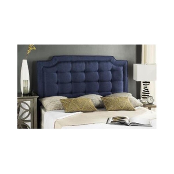 Safavieh Saphire Full Size Headboard- Navy - 53.9 x 3.5 x 55.5 in. - MCR4047C-F