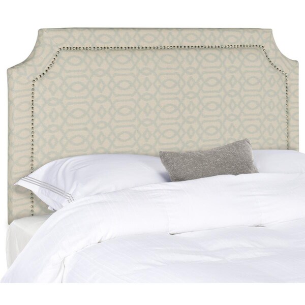 Safavieh Shayne Wheat & Pale Full Headboard, Blue - MCR4621M