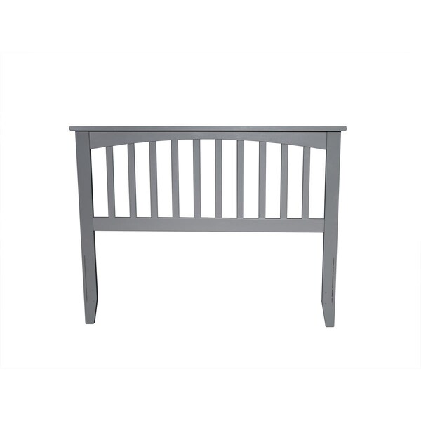 Atlantic Furniture Mission Headboard, Full - Grey - AR287839