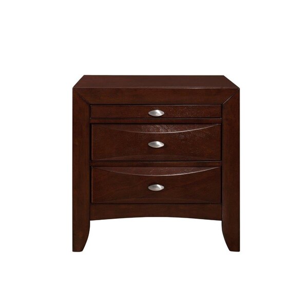 Convenience Concepts LINDA-M-FB M Linda Full Bed New Merlot - New Merlot - HI2246567