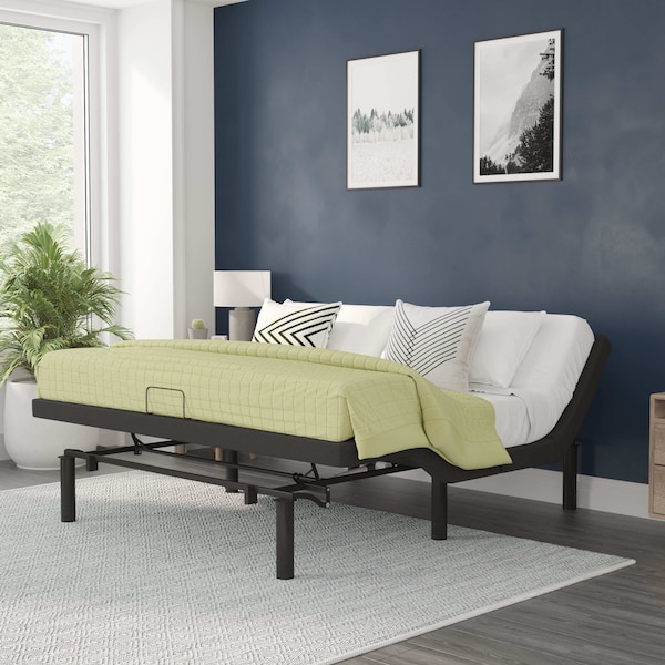 Flash Furniture King Adjustable Bed Base-Wireless Remote - AL-DM0201-K-GG