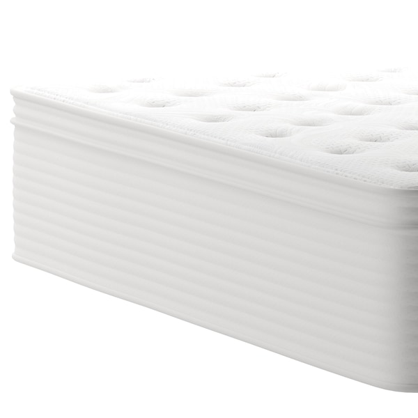 Flash Furniture 14 King Euro Top Memory Foam Hybrid Mattress - CL-LUXET232-14-K-GG