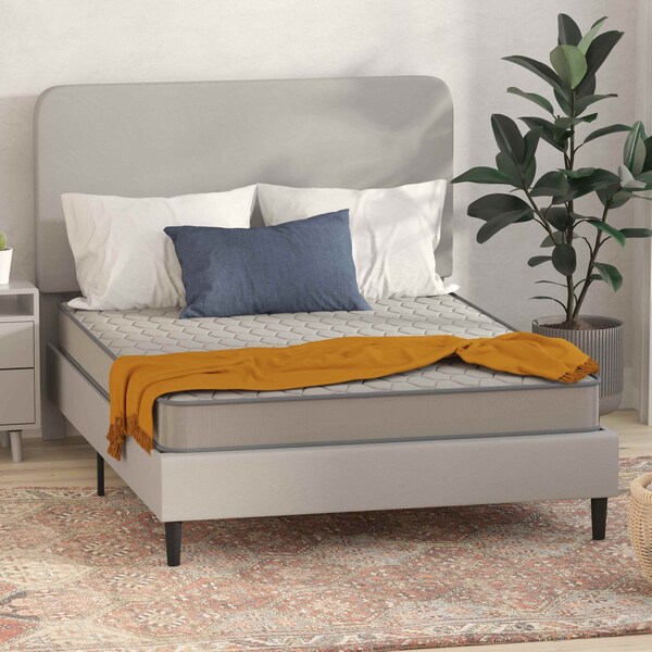Flash Furniture 6" Hybrid Mattress, Full Mattress in a Box - CL-E236-B-F-GG