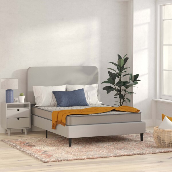 Flash Furniture 6" Hybrid Mattress, Full Mattress in a Box - CL-E236-B-F-GG