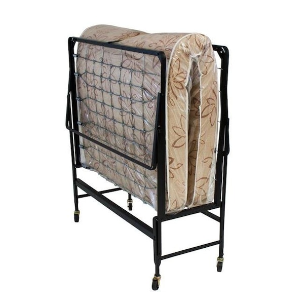 Hollywood Bed Hollywood Bed 950 39 Poly-I 39 in. Rollaway Bed with Twin Poly Fiber Mattress - 950 39&QUOT; POLY-I