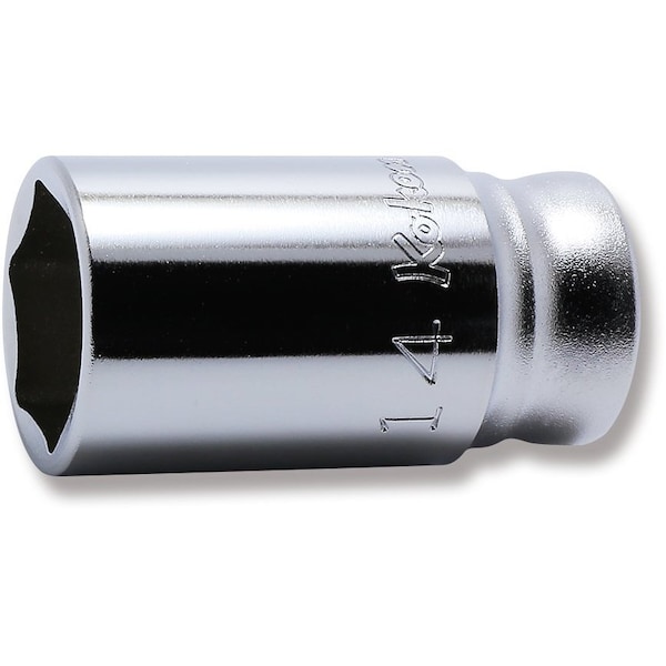 Llave de vaso Ko-Ken de 14mm, 6 puntas, serie Z de 35mm, cuadrado de 3/8 pulgadas - 3300XZ-14