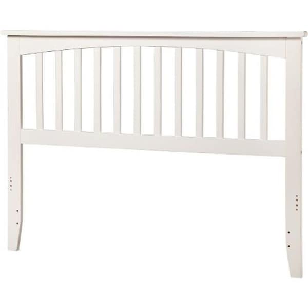 Atlantic Furniture Atlantic Furniture AR287842 Mission Queen Size Headboard; White - AR287842