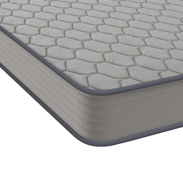 Flash Furniture 6" Hybrid Mattress, Queen Mattress in a Box - CL-E236-B-Q-GG