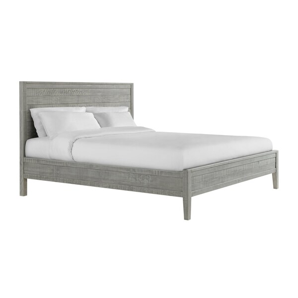 Alaterre Furniture Arden 5-Pc Wood Bedroom Set w/King Bed, Two 2-Drwr Nightstands, 5-Drwr Chest, 6-Drwr Dresser, Gray - ANAN011344032