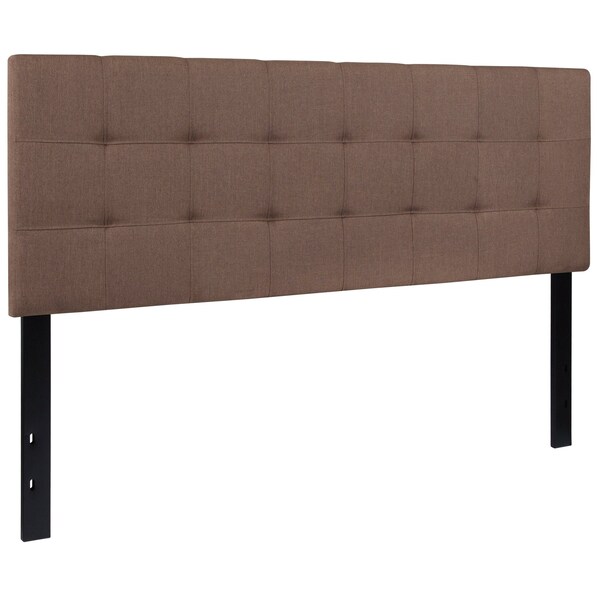 Flash Furniture Bedford Headboard, Queen, Camel Fabric - HG-HB1704-Q-C-GG