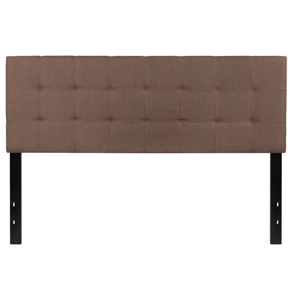 Flash Furniture Bedford Headboard, Queen, Camel Fabric - HG-HB1704-Q-C-GG