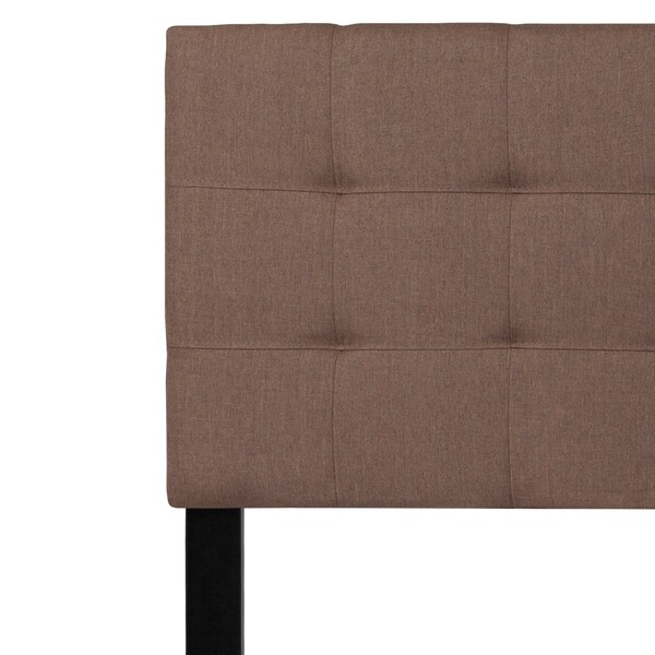Flash Furniture Bedford Headboard, Queen, Camel Fabric - HG-HB1704-Q-C-GG