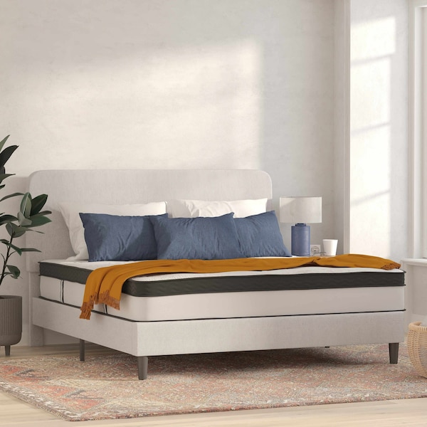 Flash Furniture 12" Memory Foam and Pocket Spring Mattress - King - CL-BT33PM-R12M-K-GG