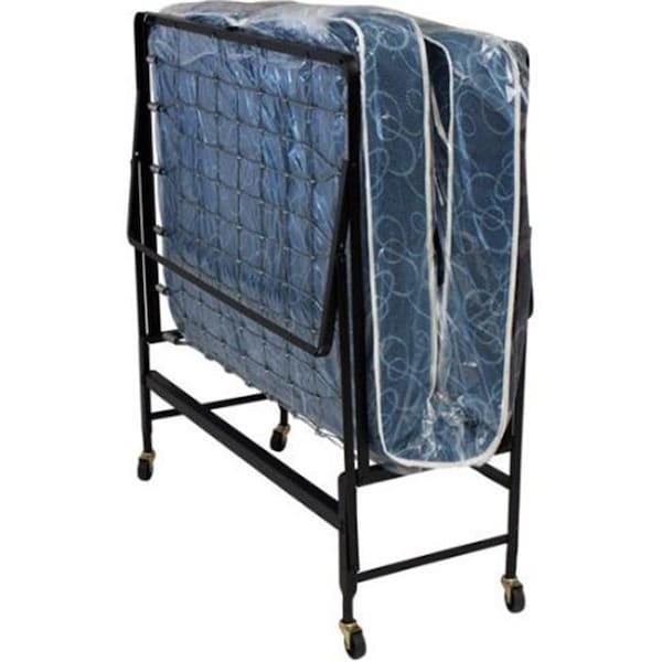 Hollywood Bed Hollywood Bed 950 39 SPG-I 39 in. Rollaway Bed with Twin Innerspring Mattress - 950 39&QUOT; SPG-I