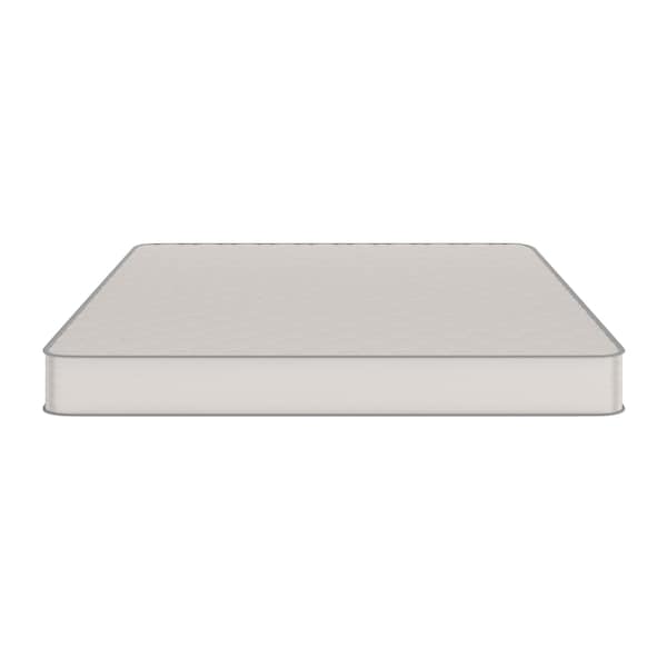 Flash Furniture Dream 6 Inch Hybrid Mattress, Queen Size High Density Foam and Innerspring Mattress in a Box - DR-E236-B-Q-GG