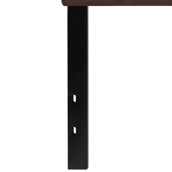 Flash Furniture Bedford Headboard, Queen, Brown Fabric - HG-HB1704-Q-DBR-GG