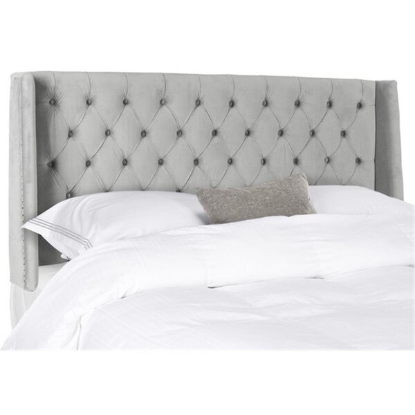Safavieh London Queen Size Headboard, Pewter - MCR4048E-Q